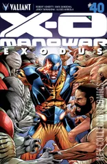 Cover for X-O Manowar #40