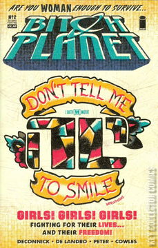 Variant Cover for Bitch Planet #2