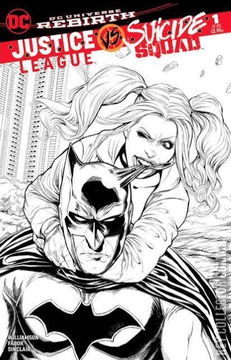 Variant Cover for Justice League vs. Suicide Squad #1