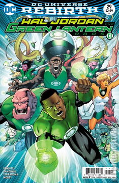 Variant Cover for Hal Jordan and the Green Lantern Corps #29