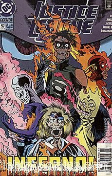 Variant Cover for Justice League International #57