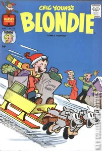 Blondie Comics Monthly #136