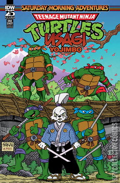 Variant Cover for Teenage Mutant Ninja Turtles / Usagi Yojimbo - Saturday Morning Adventures #1