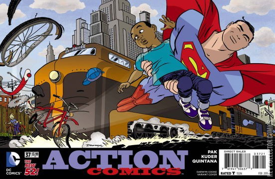 Variant Cover for Action Comics #37