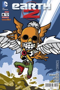 Variant Cover for Earth 2 #8