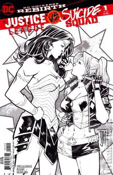 Variant Cover for Justice League vs. Suicide Squad #1