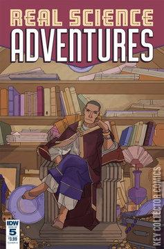 Variant Cover for Real Science Adventures: The Nicodemus Job #5