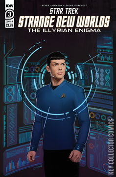 Variant Cover for Star Trek: Strange New Worlds - The Illyrian Enigma #3