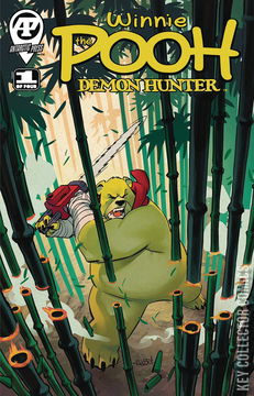 Variant Cover for Winnie the Pooh: Demon Hunter #1