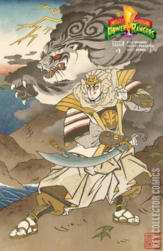 Variant Cover for Mighty Morphin Power Rangers #1