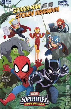 Variant Cover for Marvel Super Hero Adventures: Spider-Man and the Stolen Vibranium #1