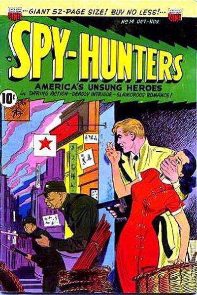 Spy-Hunters #14 Published November 1951 | Key Collector