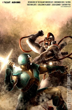 Variant Cover for Resurgence of the Valiant Universe #3