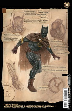 Variant Cover for Dark Crisis: Worlds Without a Justice League - Batman #1