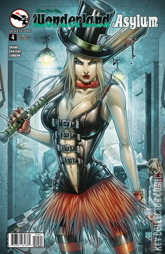 Variant Cover for Grimm Fairy Tales Presents: Wonderland - Asylum #4