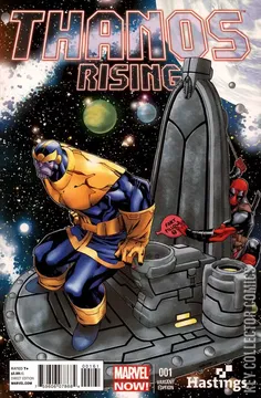 Variant Cover for Thanos Rising #1