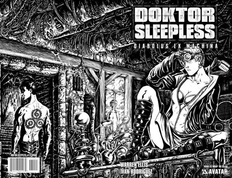 Variant Cover for Doktor Sleepless #13