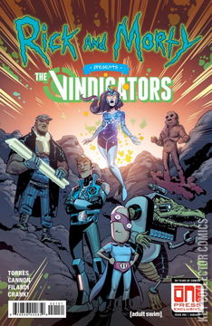 Variant Cover for Rick and Morty Presents: The Vindicators #1