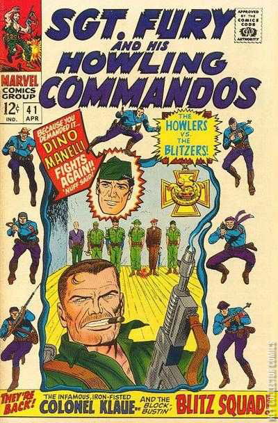 Cover art for Sgt. Fury and His Howling Commandos #41