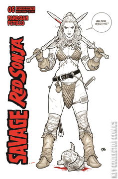 Variant Cover for Savage Red Sonja #5