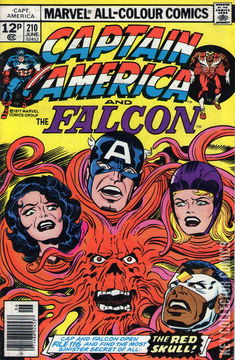 Variant Cover for Captain America #210