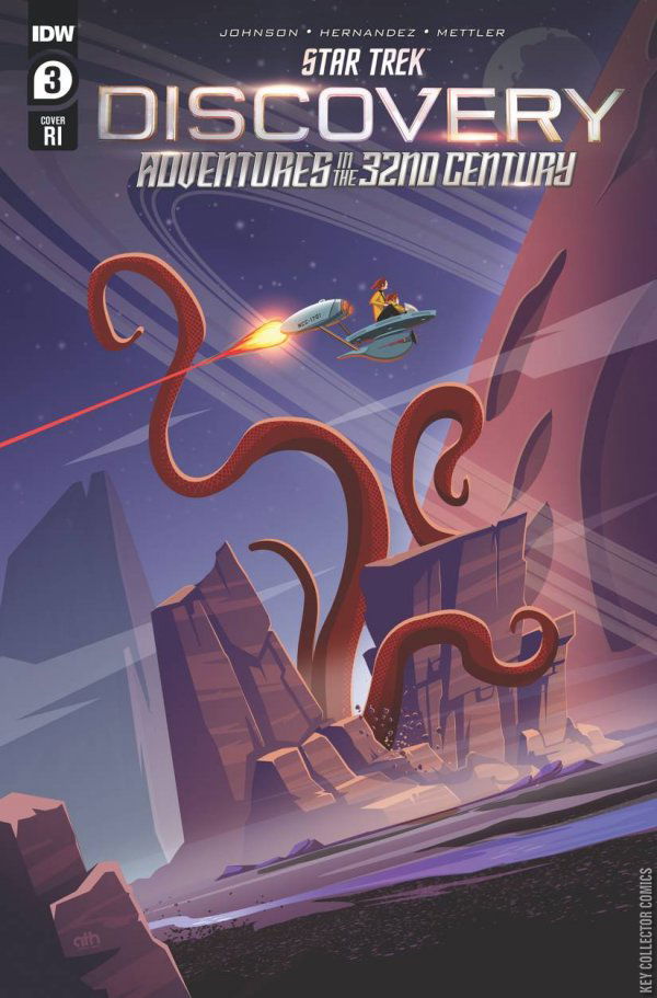 Variant Cover for Star Trek: Discovery - Adventures In The 32nd Century #3