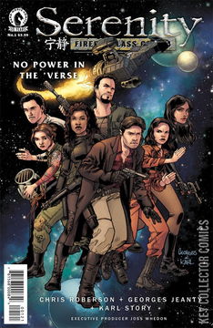 Variant Cover for Serenity: No Power in the 'Verse #1