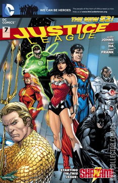 Variant Cover for Justice League #7