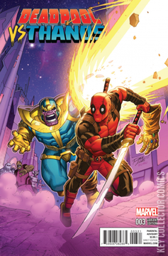 Variant Cover for Deadpool vs Thanos #3