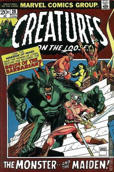 Creatures on the Loose by Marvel | Key Collector Comics