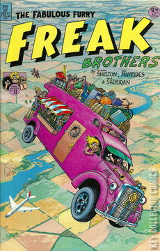 Variant Cover for The Fabulous Furry Freak Brothers #11