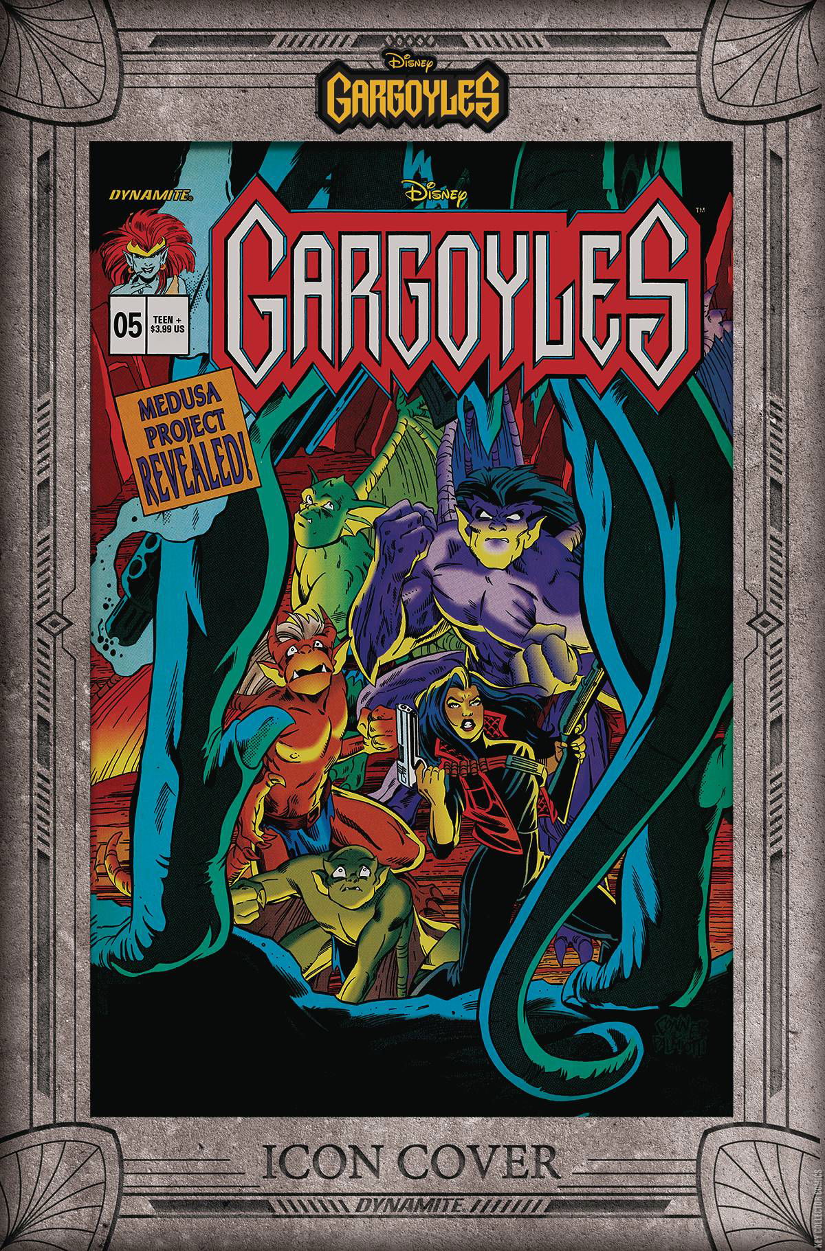 Variant Cover for Gargoyles #5