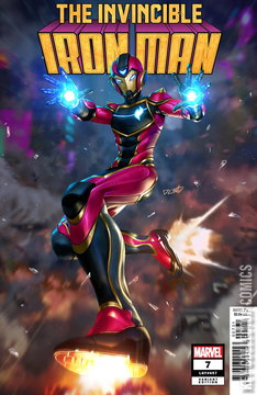Variant Cover for Invincible Iron Man #7