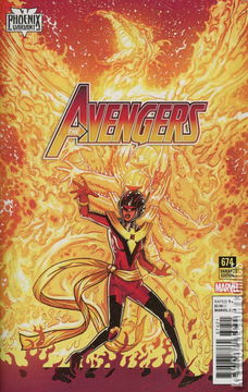 Variant Cover for Avengers, The #674