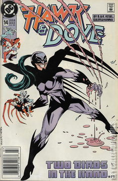 Variant Cover for Hawk and Dove #14
