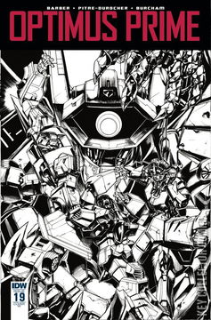 Variant Cover for Optimus Prime #19