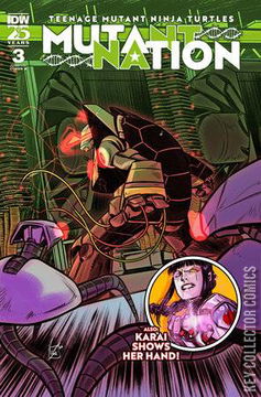 Variant Cover for Teenage Mutant Ninja Turtles: Mutant Nation #3