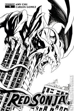 Variant Cover for Red Sonja #5