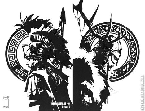 Variant Cover for Dead Romans #6