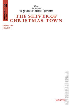 Variant Cover for The Nightmare Before Christmas: The Shiver of Christmas Town #1