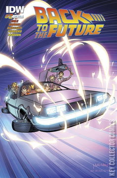 Variant Cover for Back to the Future #2