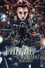Cover for Ninjak vs. the Valiant Universe #1