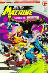 Cover for Justice Machine Featuring The Elementals #1