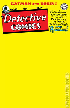 Variant Cover for Detective Comics #140