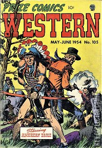 Prize Comics Western #105