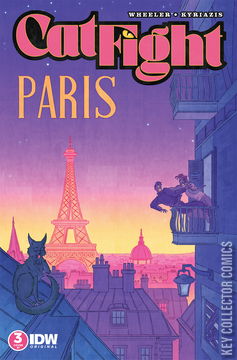 Variant Cover for Cat Fight #3