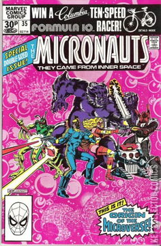Variant Cover for Micronauts #35