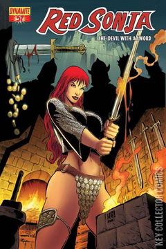 Variant Cover for Red Sonja #57
