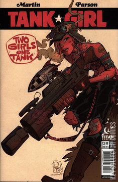 Variant Cover for Tank Girl: Two Girls One Tank #1