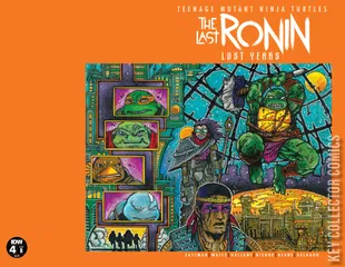 Variant Cover for Teenage Mutant Ninja Turtles: The Last Ronin – The Lost Years #4